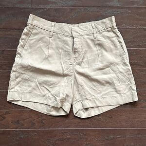 Old Navy Women's Tan Flat Front Shorts